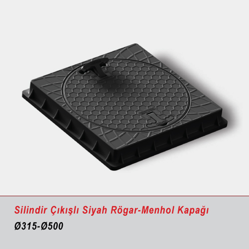 Silindir Çıkış Dörtgen Kapak
